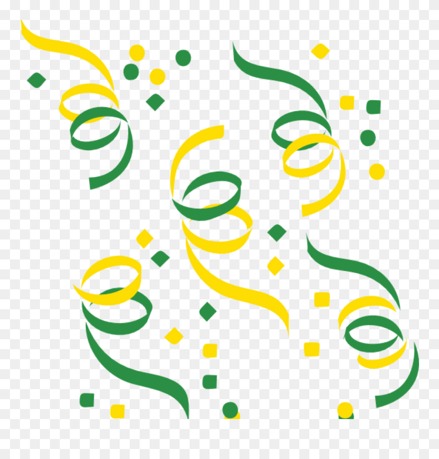 Image Black And White Download Confetti Clipart Pdf - Confetti Clipart Black And White - Png Download