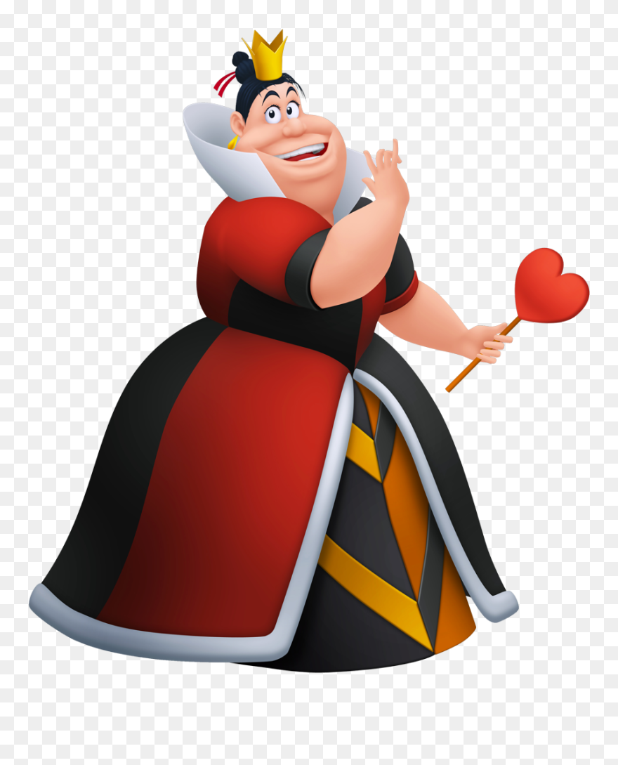 Alice In Wonderland Queen Of Hearts Clipart - Queen Of Hearts Alice In Wonderland Clipart - Png Download
