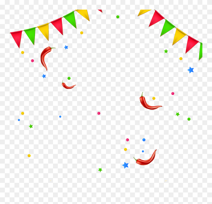 Confetti Png - Transparent Cinco De Mayo Png Clipart