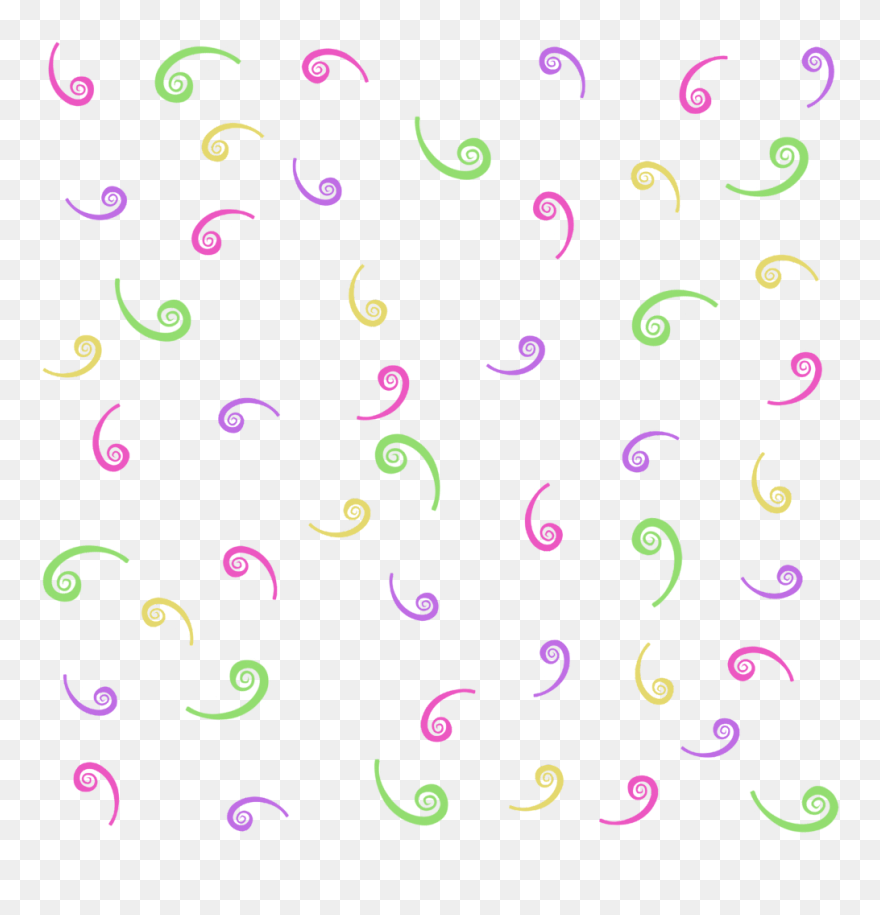 #swirls #colorful #confetti Clipart , Png Download Transparent Png