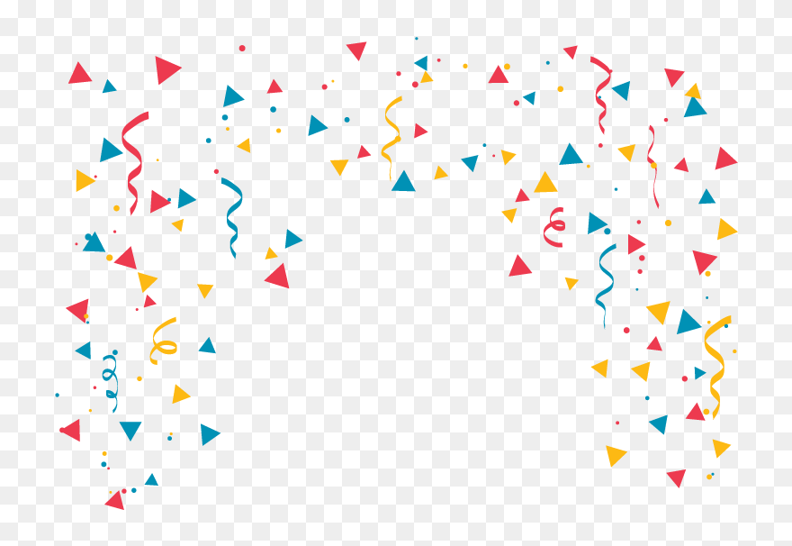 Confetti New Year Carnival - Confetti New Year Png Clipart