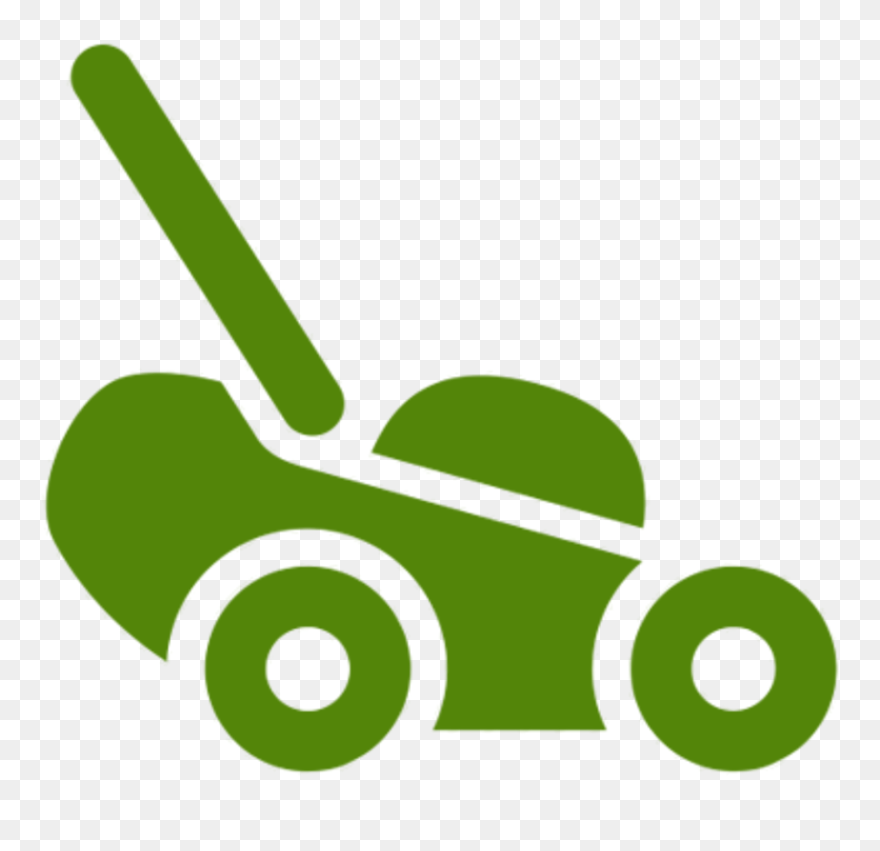 Transparent Landscape Clipart - Clipart Lawn Mower Icon - Png Download