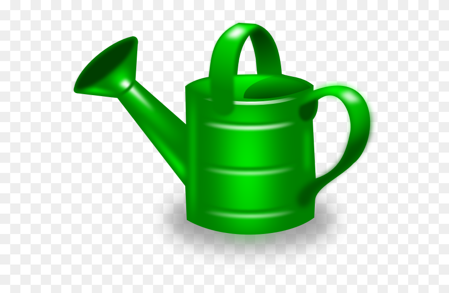 Watering Can Vector Clip Art - Clip Art Watering Can - Png Download
