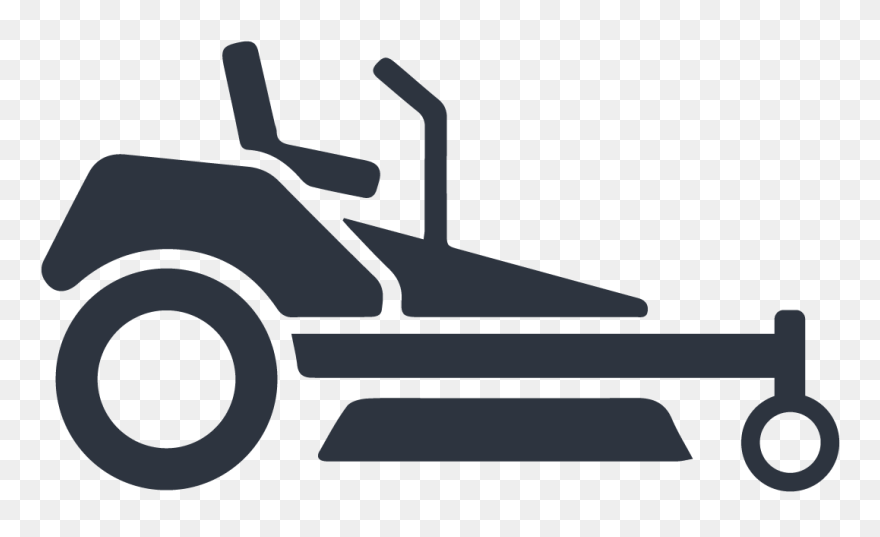 Zero Turn Mower Icon Clipart