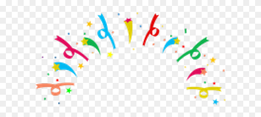 White Confetti Cliparts - Dios Te Bendiga Feliz Cumpleaños Nuera - Png Download