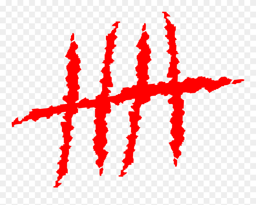 Transparent Claw Scratch Png - Five Scratches Png Clipart