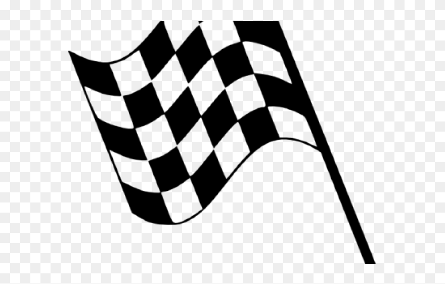 Red Checkered Flag Png Clipart