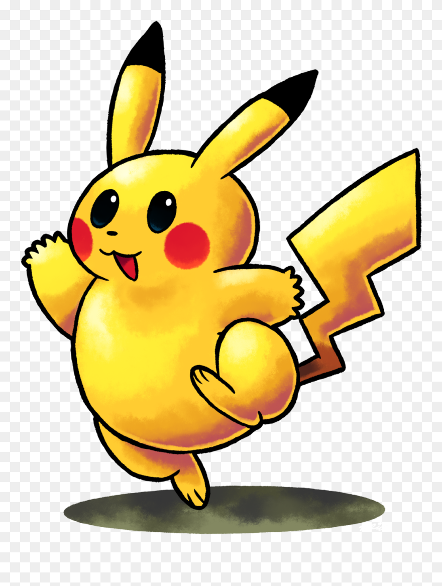 Pikachu Clipart Cute Rainbow - Super Smash Bros Mari And Luigi Rpg - Png Download
