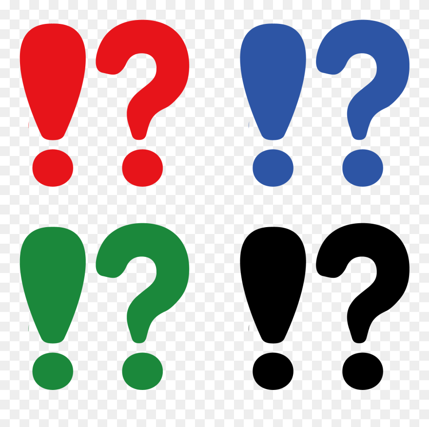 Exclamation Mark Clip Png - Clip Art Exclamation Question Mark Transparent Png