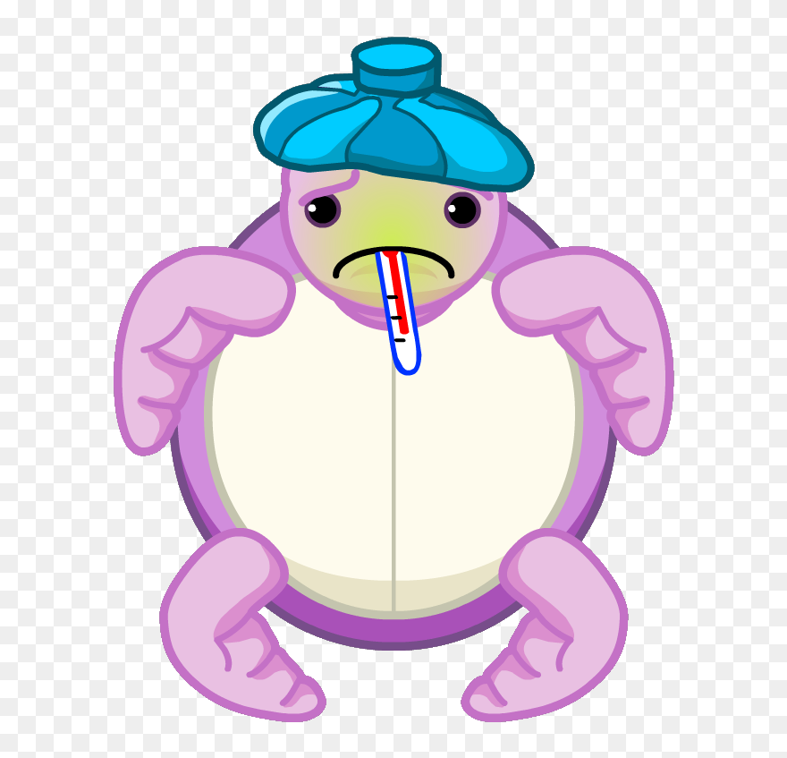 Fileblossom Sea Turtle Sick - Webkinz Blossom Sea Turtle Clipart