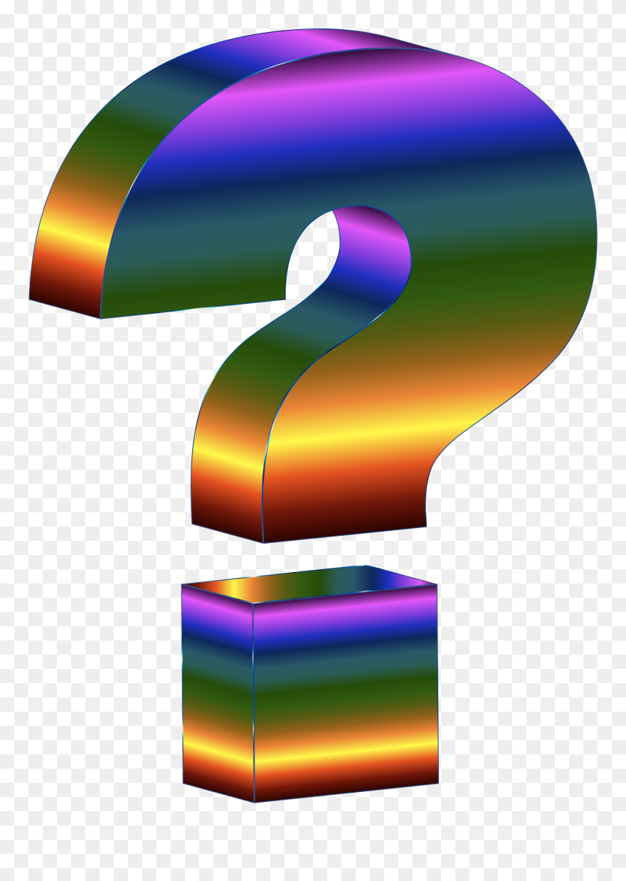 Transparent Question Mark Vector Png - 3d Question Mark Gif Clipart