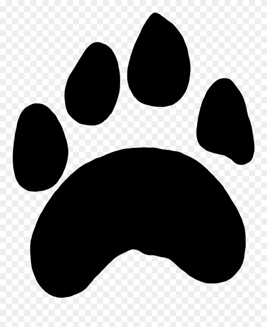 Tiger Cat Paw Cougar Clip Art - La Taqueria - Png Download