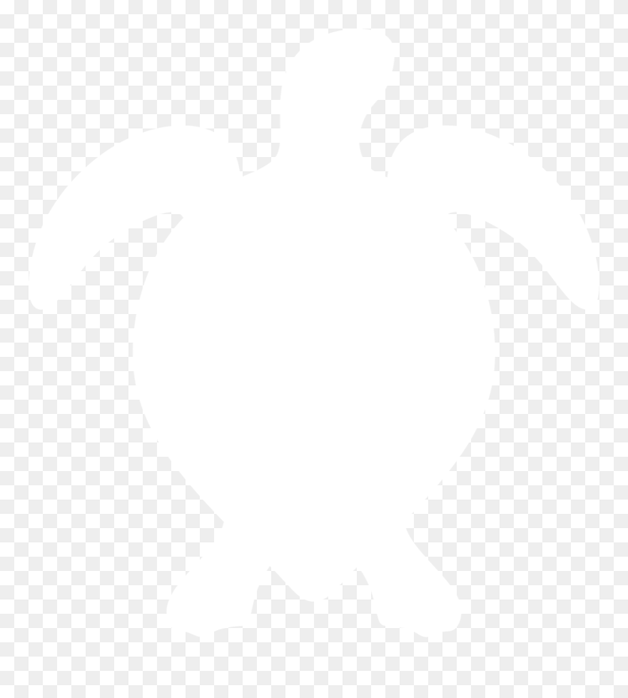 Sea Turtle Silhouette By Paperlightbox Clipart