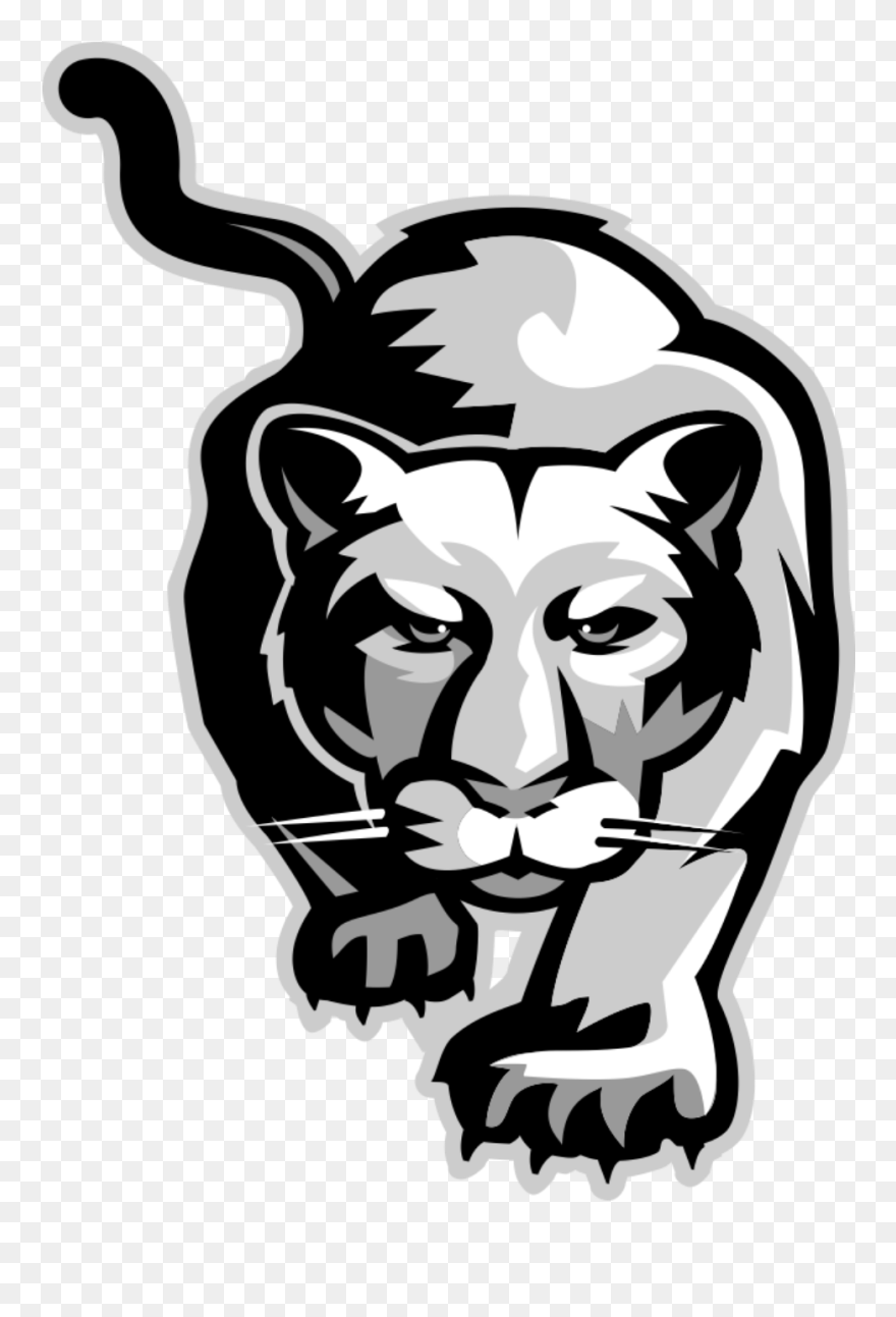 Transparent Cougar Logo Clipart