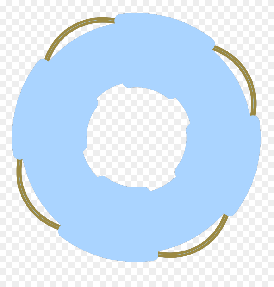 Star Of Life Black Svg Clip Arts - Circle - Png Download