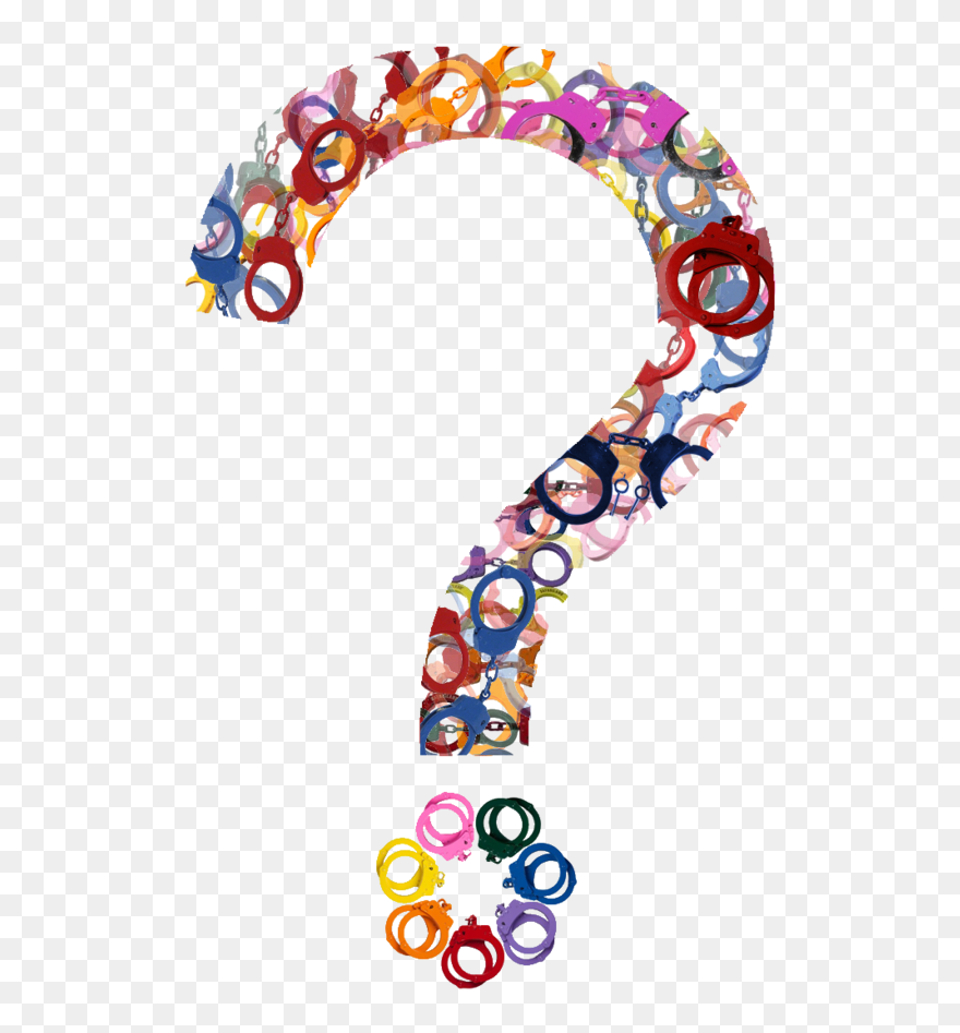 Handcuff Question Mark By Rmdraco84 On Clipart Library - Cool Question Mark Png Transparent Png