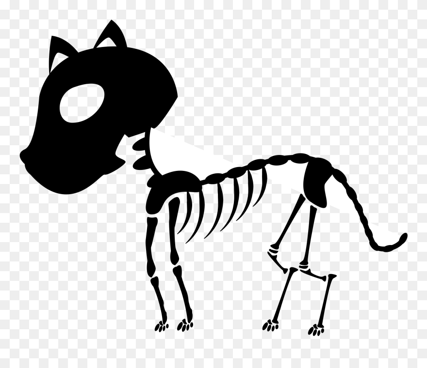 Download Skeleton Clipart File Skeleton Of Animals Drawing Cartoon