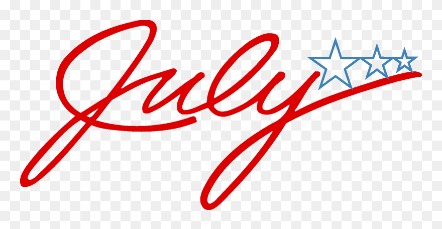 June Clipart Png - July Clip Art Transparent Png