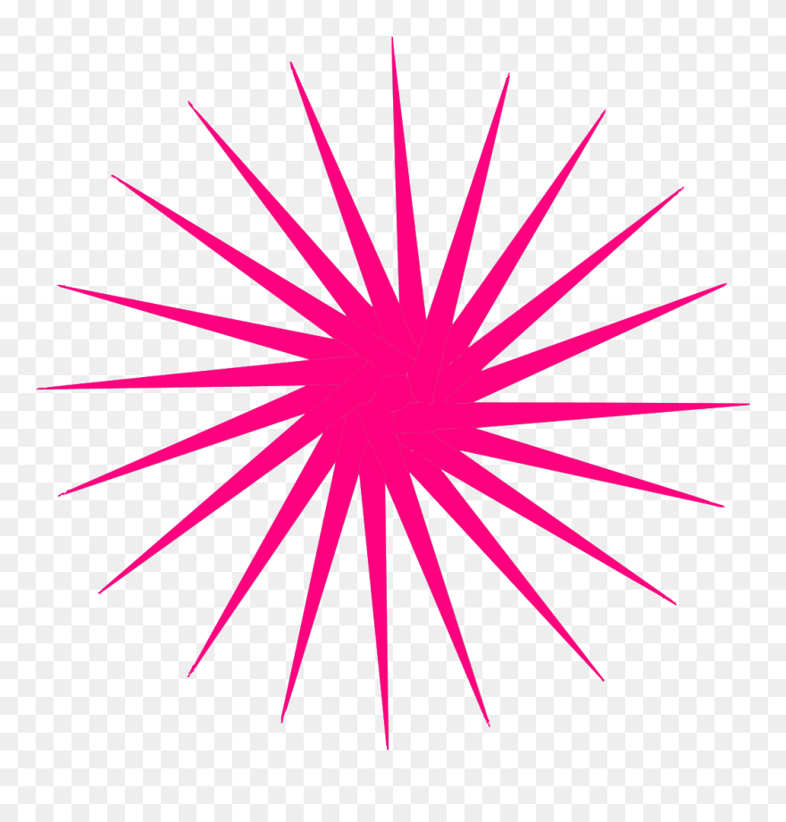 Blue Firework Svg Clip Arts - Circle - Png Download