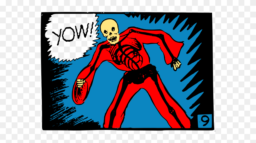 Yow Skeleton - Spider-man Clipart