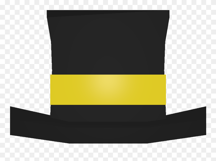 Top Hat Clipart Yellow - Unturned Gold Top Hat - Png Download