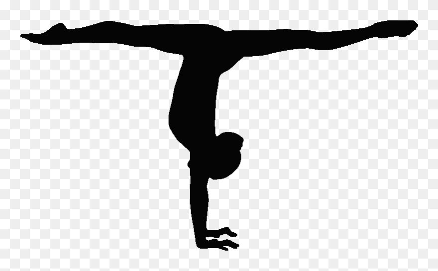 Gymnastics Handstand Balance Beam Split Sport - Gymnastics Handstand Clipart