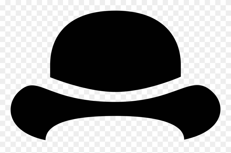Top Hat Clipart Bowler Hat - Bowler Hat Clip Art - Png Download
