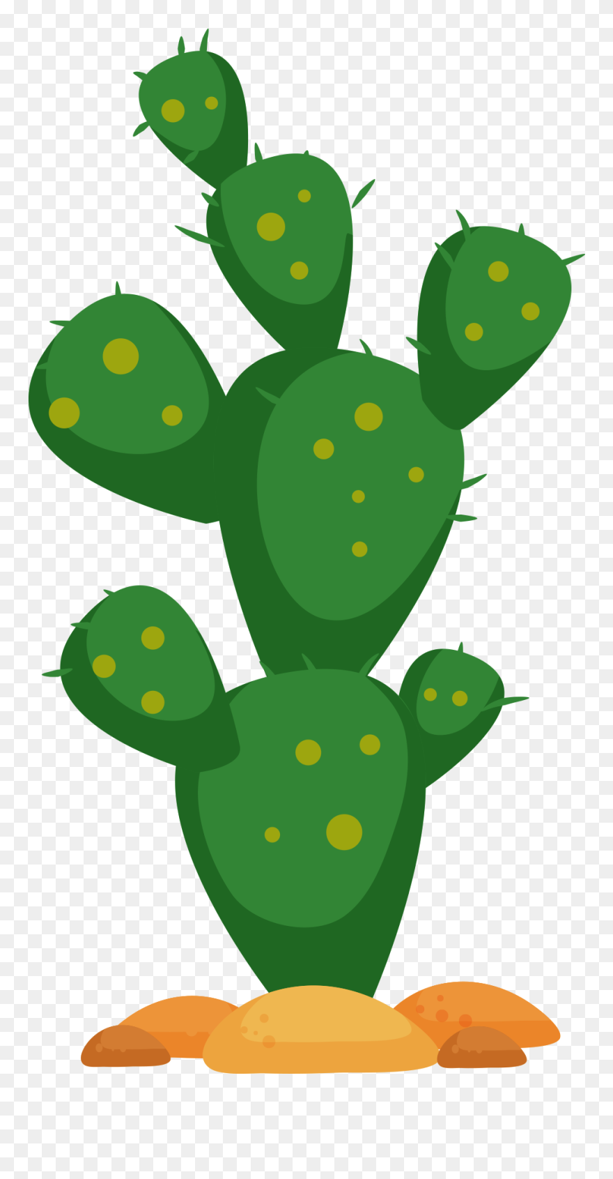 Transparent Cute Cactus Png - Cactus Clipart Png