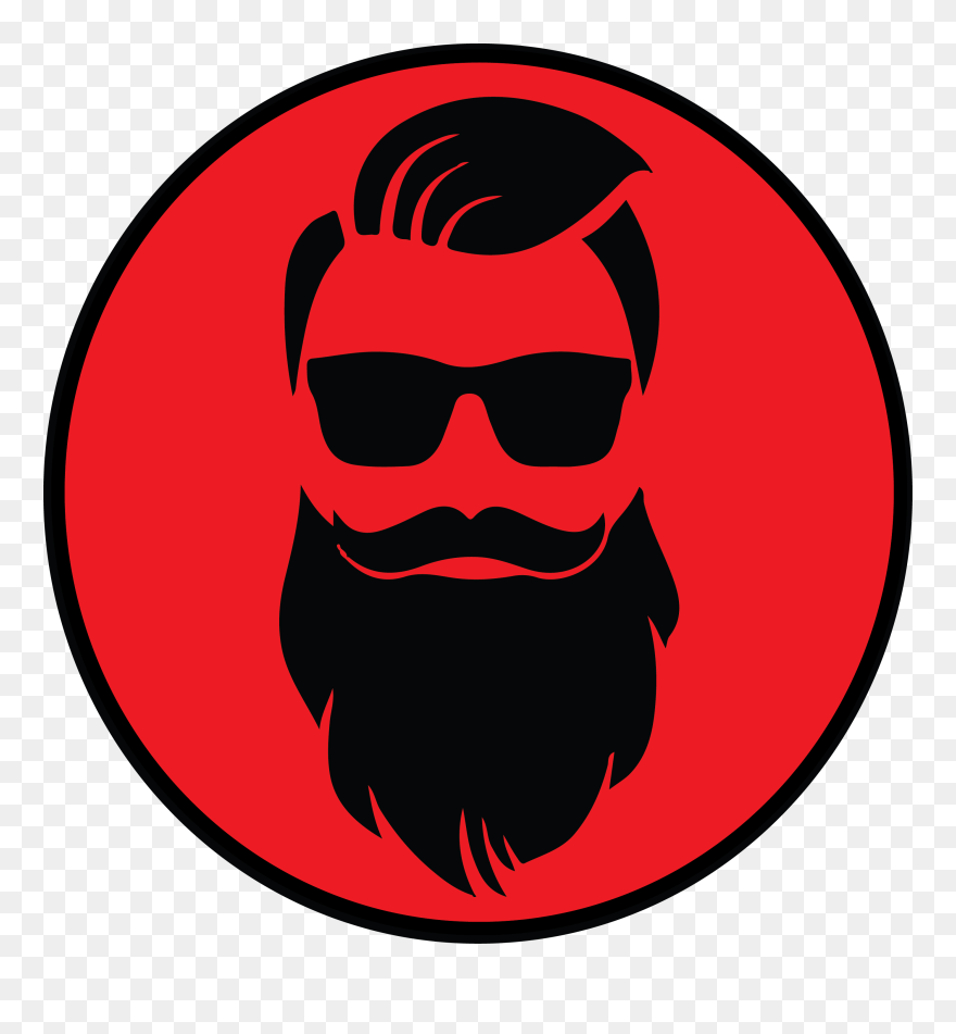 Picture Freeuse Library Beard Clipart Faceless - Black And White Man Art - Png Download