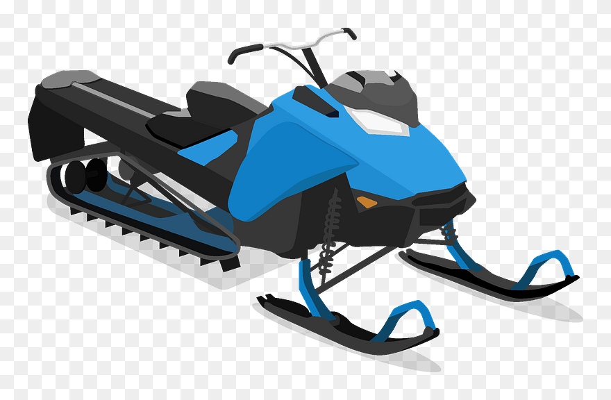 Snowmobile Clipart - Ski Doo Summit 850 2019 - Png Download
