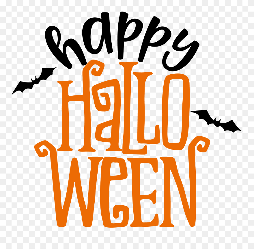 Happy Halloween Wbats Ba1007cu Clipart