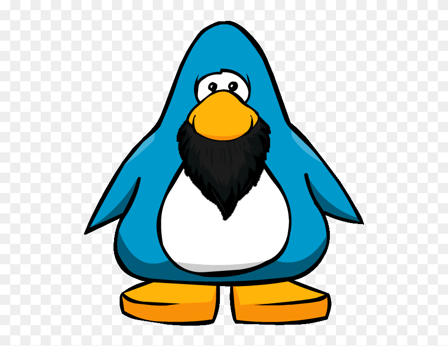 Beard Clipart Club Penguin - Club Penguin Pink Penguin - Png Download