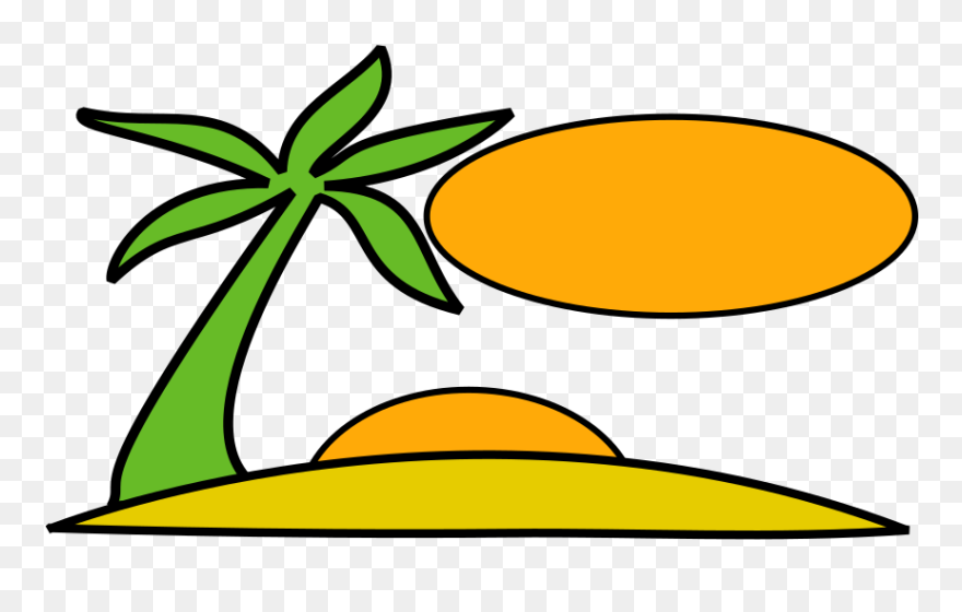 Island Clip Art - Png Download