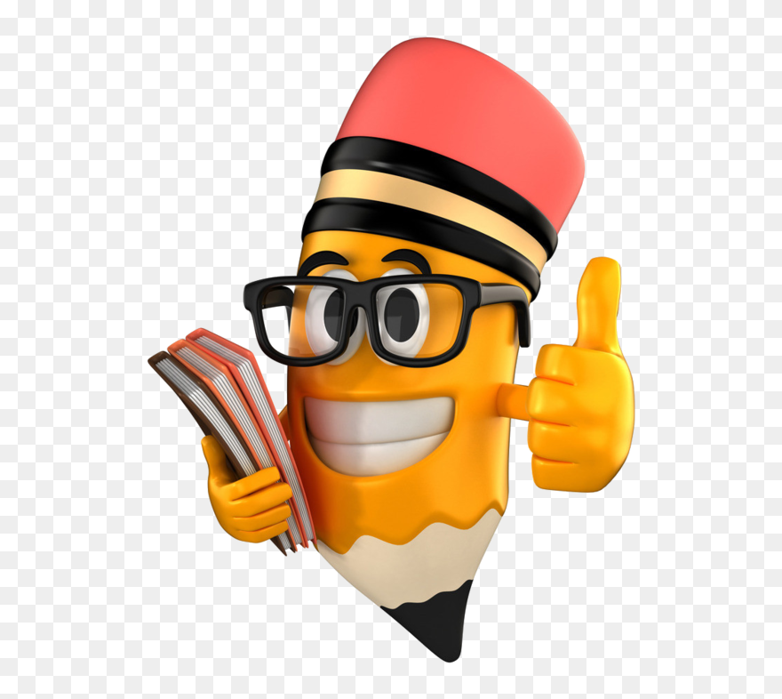 Transparent Pencil Png Clipart - Cartoon Pencil Clipart