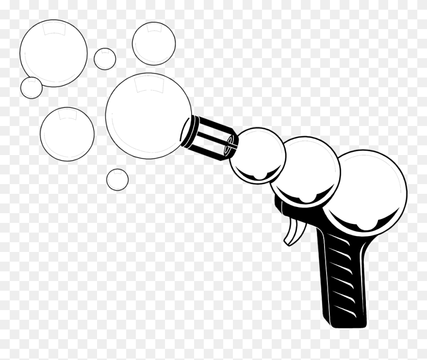 Bubble Gun Toy Drawing Clipart