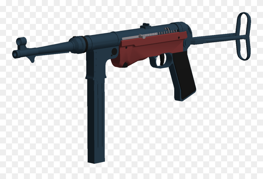 Mp40 Clipart Clipart Mp40 Rifle Clipart Images Gallery - Phantom Forces New Gun - Png Download