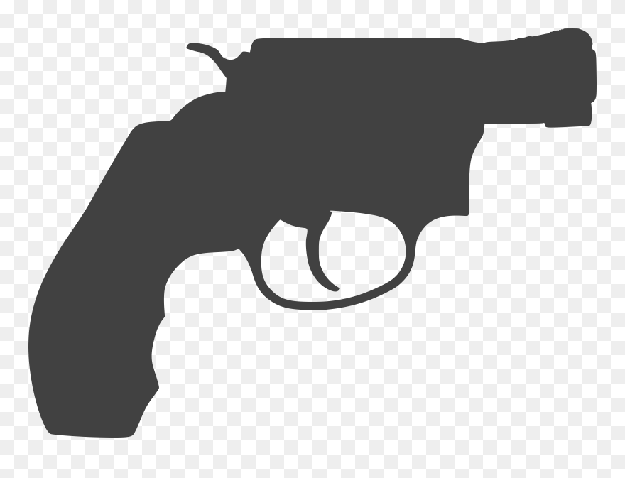 Spain Silhouette The Handle Advertising - Revolver Silhouette Png Clipart