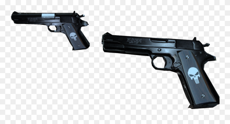 Punisher Guns Png - Firearm Clipart