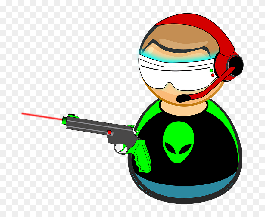 Vr / Computer Gamer Clipart - Clip Art - Png Download