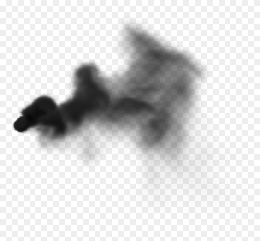 Gun Smoke Transparent & Png Clipart Free Download - Picsart Black Light Png