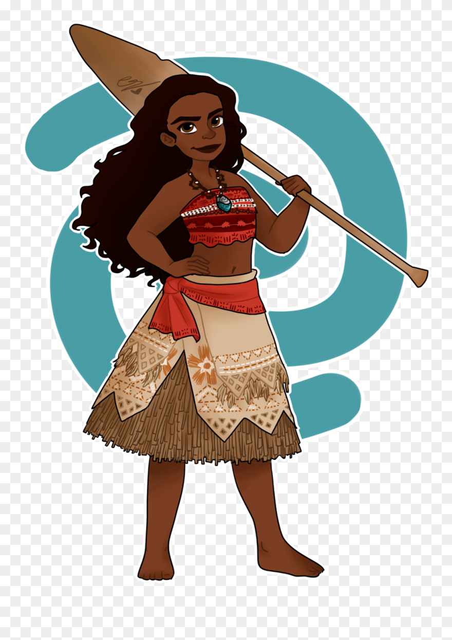 Moana Of Motunui By Simpaticasx2 - Maori People Clipart - Png Download