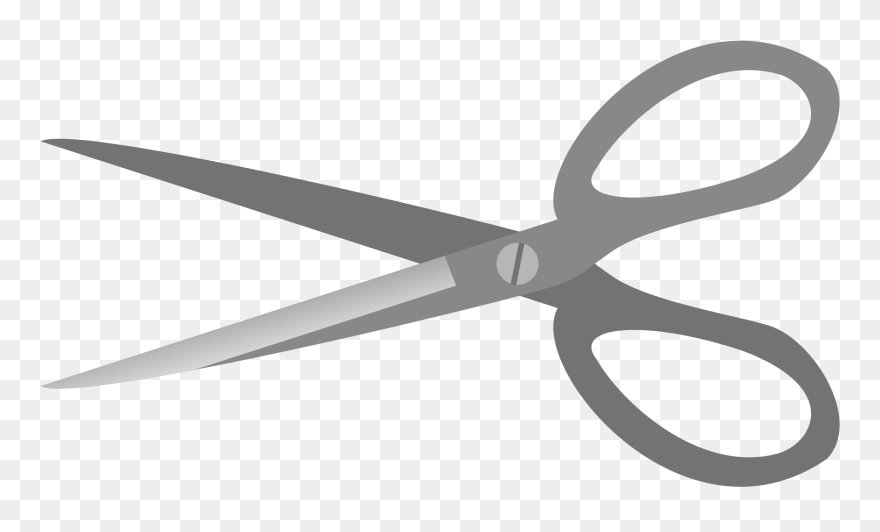 Scissors Clipart Svg - Open Scissors Png Transparent Png
