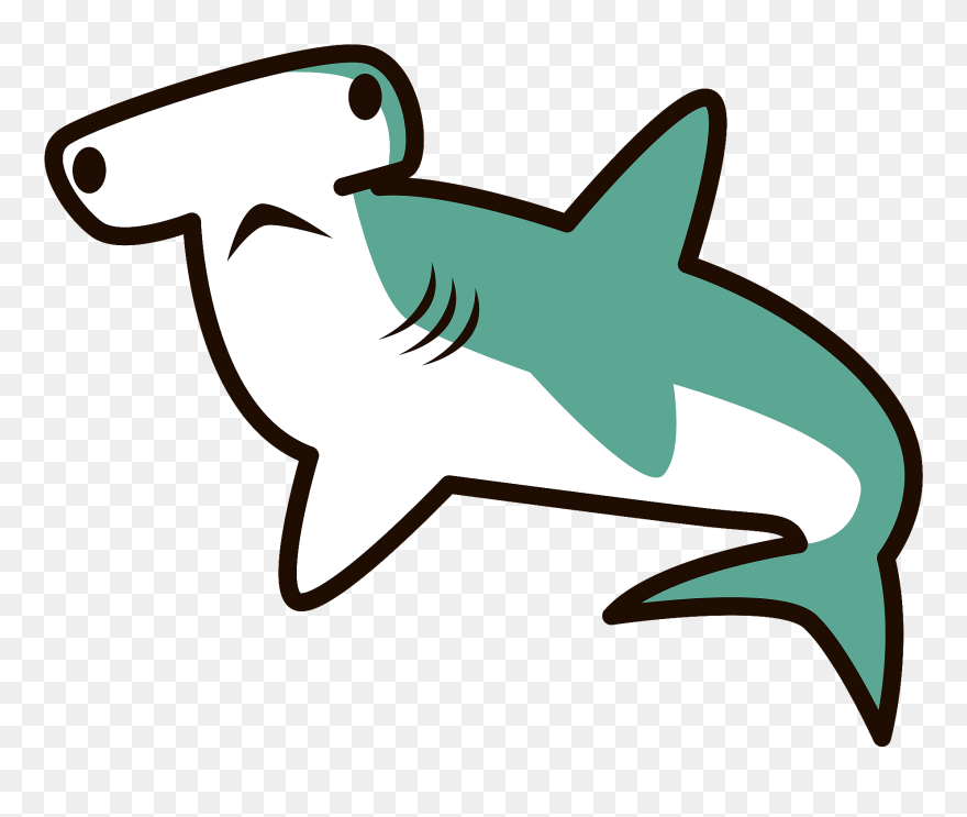 Hammerhead Shark Clipart - Png Download