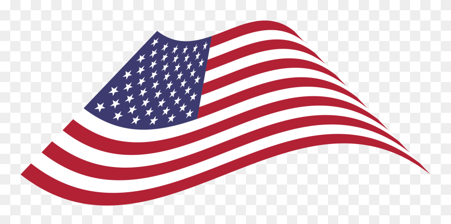 Transparent Usa Flag Clip Art - Flag Of The United States - Png Download