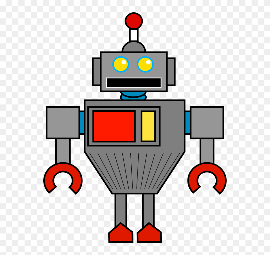 Artwork,line,robot - Dibujo De Robot Clipart