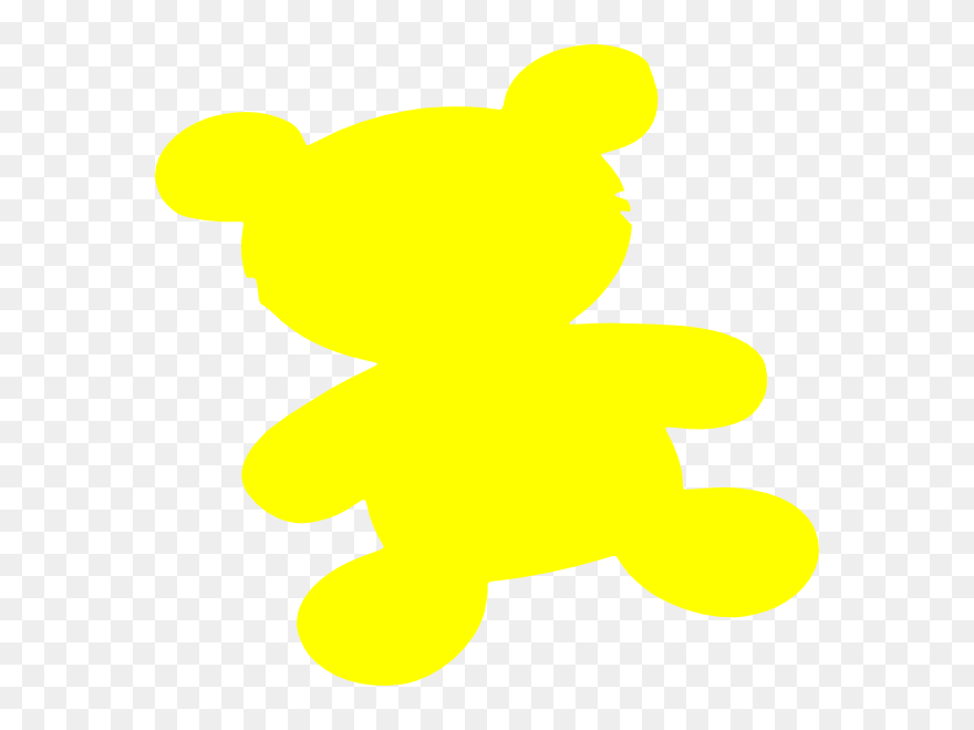 Yellow Teddy Bear Pictures Clipart - Png Download