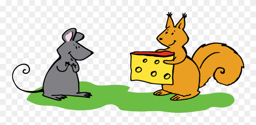 Mouse And Squirrel Clipart