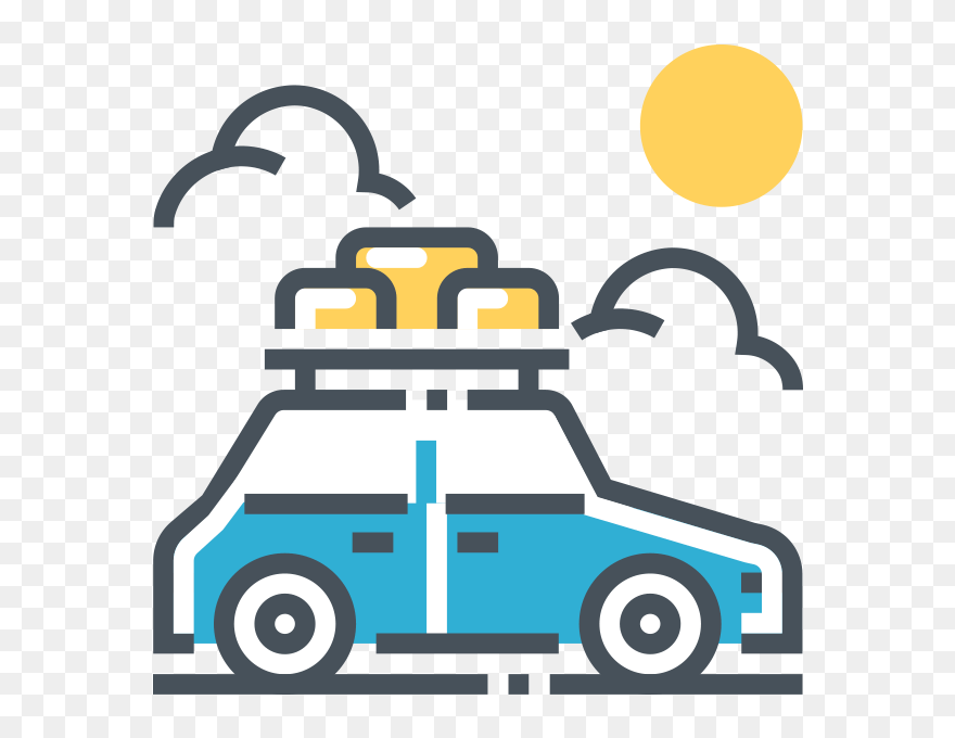 Transparent Road Trip Png - Road Trip Clipart