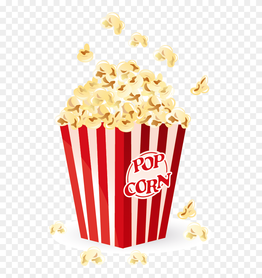England Clipart Popcorn - Movie Theater Popcorn Clipart - Png Download