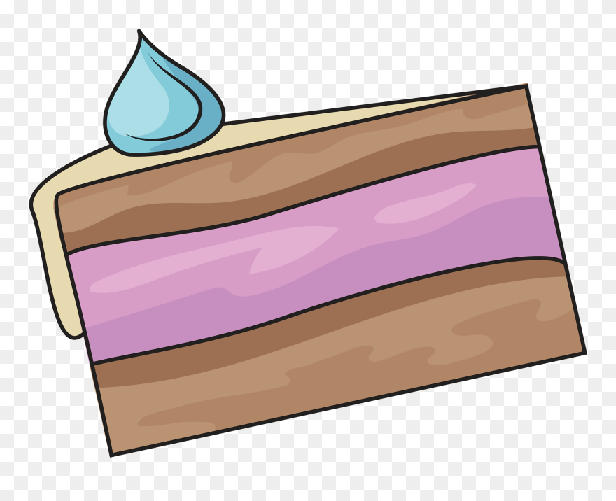 Cake Piece Clipart - Png Download